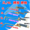 BONJEAN2L便携式焊具套装2升焊焊炬 小型氧气焊把 H01-2焊割两用焊 4L版焊枪4升