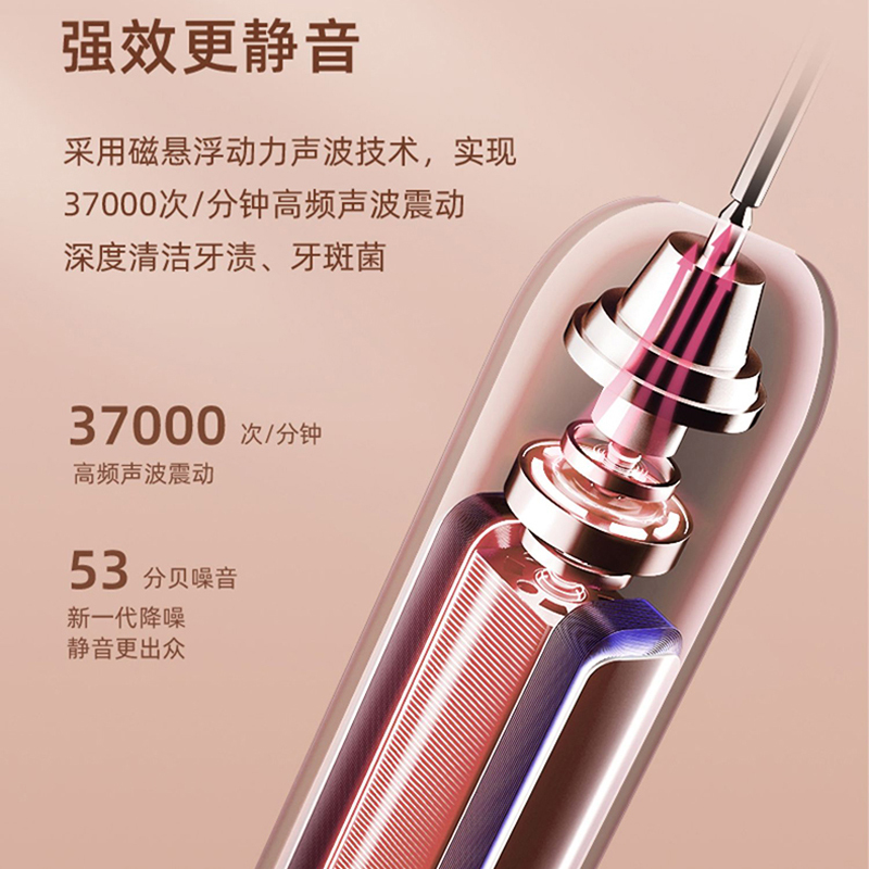 酷客者KOOKZZ声波电动牙刷YS19高清大图