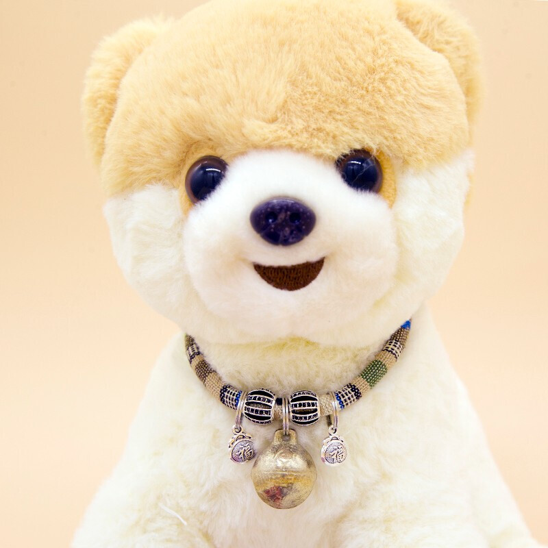 狗铃铛项圈泰迪比熊小型犬狗狗小铃铛铜铃铜响可爱项圈式