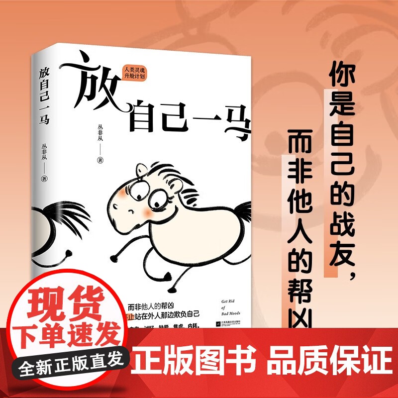 放自己一马正版心理学家丛非从教你摆脱精神内耗 摆脱抑郁停止精神内耗自救指南拒绝反内耗心理学的书入门基础正版反脆弱心里学高清大图