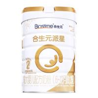 [合生元旗舰店]合生元派星2段较大婴儿配方奶粉6-12月龄新包装900克*2罐装