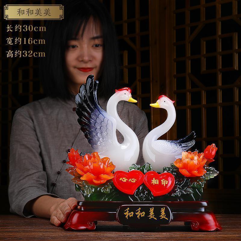 家柏饰(CORATED)结婚摆件实用送闺蜜朋友新婚快乐礼品婚庆房卧室个性纪念摆设高清大图