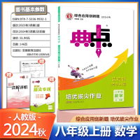 2024秋 荣德基 典中点 八年级上册 数学 R版人教版 初中综合应用创新题典点8年级上学期初二数学同步练习测试题训练