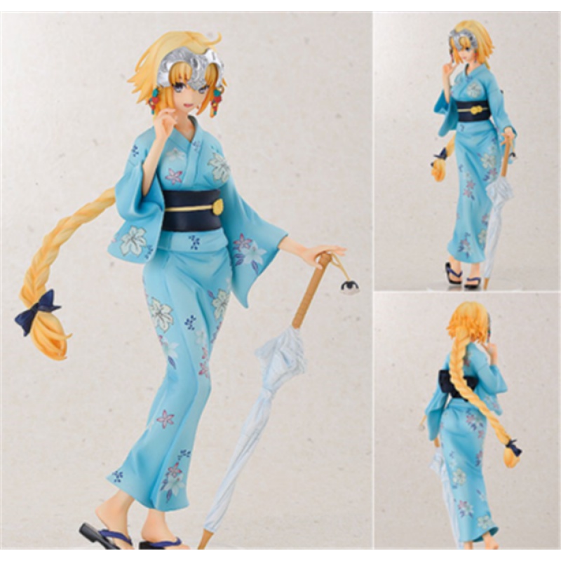 fatefigma366saber手办圣女贞德黑贞德关节可动手办模型贞德浴衣国产