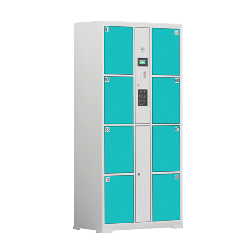智叶舟电子存包柜自设密码8门850*460*1800mm台高清大图