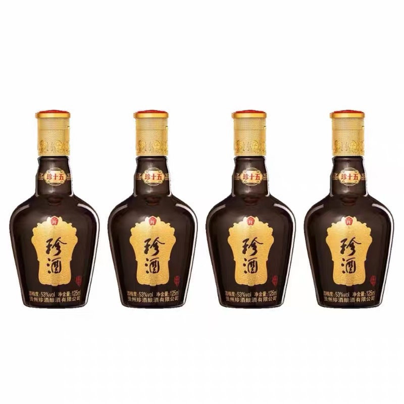 珍酒 珍十五小酒版 53度125ml*2瓶 带盒 带品鉴非卖 版本随机高清大图