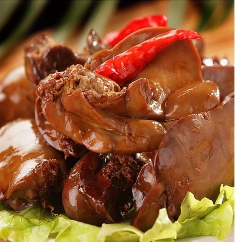 香辣鸡肝 袋装铝膜真空包装休闲小零食特色小吃办公室食品 45g*10包