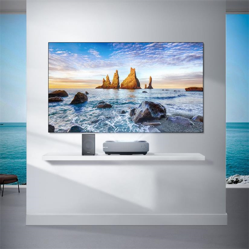 100l5g 100英寸/4k hdr/380尼特亮度/memc运动补偿大内存激光电视