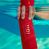 JBL FLIP6 音乐万花筒六代 便携式蓝牙音箱 低音炮 防水防尘设计 多台串联 赛道扬声器 独立高音单元红