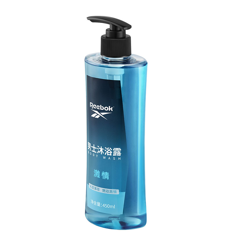 REEBOK锐步醒肤沐浴露-激情400ml 男士沐浴乳旅行装