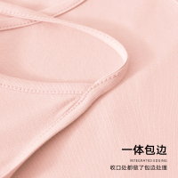猫人小吊带背心女士60S莫代尔棉夏季薄款修身无袖美背防走光上衣