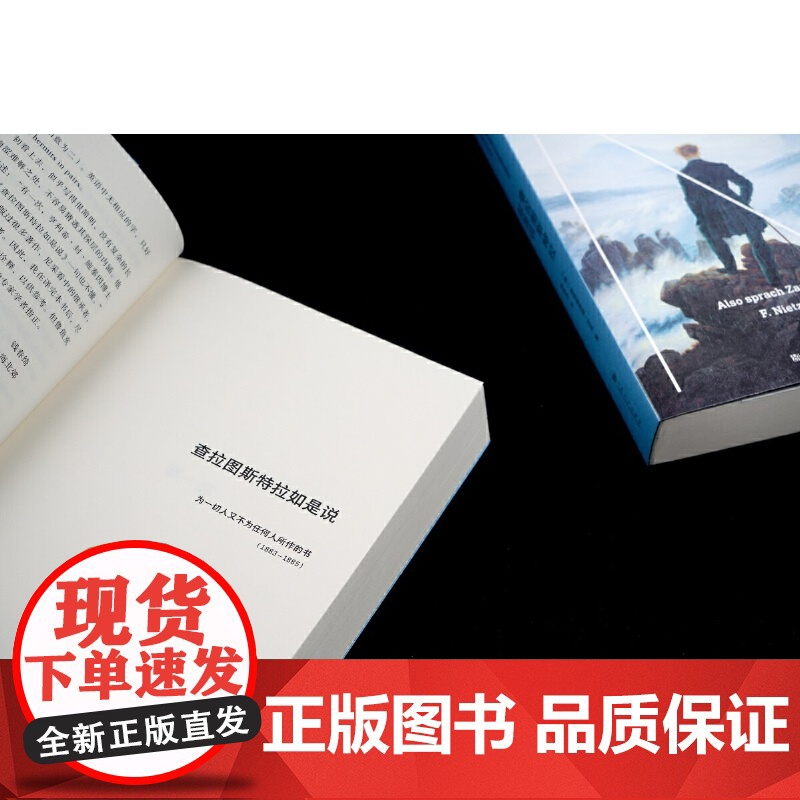 正版图书查拉图斯特拉如是说 现代西方哲学的里程碑 德国哲学家尼采代表作 哲学 文学 弗里德里希 尼采 著 正版书籍高清大图