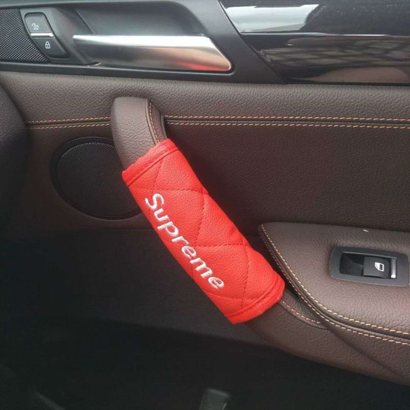 sup绒布 激情红(车门把手套) 1个装 创意汽车用品男女通用型车门把手
