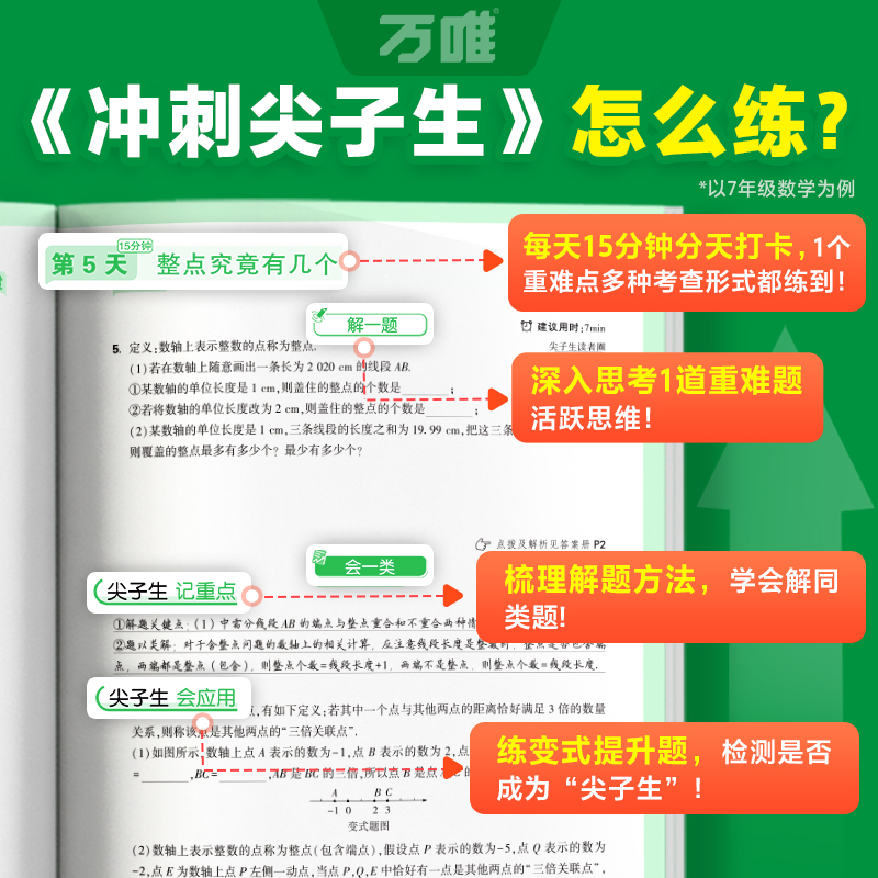 82.5元❤️5本套装[语文+数学+英语+物理+化学]>全国通用 九年级 [正版]七八九年级语文数学英语物理化学每日高清大图
