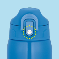 THERMOS 膳魔师儿童保温用品杯 FHO超轻系列 保温保冷两用800mL 蓝色 FHO-801WF BL-PT