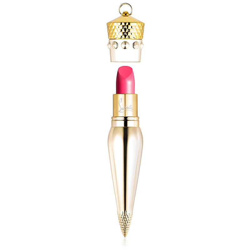 Christian Louboutin CL萝卜丁口红女王权杖唇膏 黑管001女神生日情人节表白套盒 110 金管丝滑