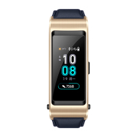 HUAWEI/华为智能手环 B5 商务版（静谧蓝)蓝牙耳机运动手环心率监测触控彩屏