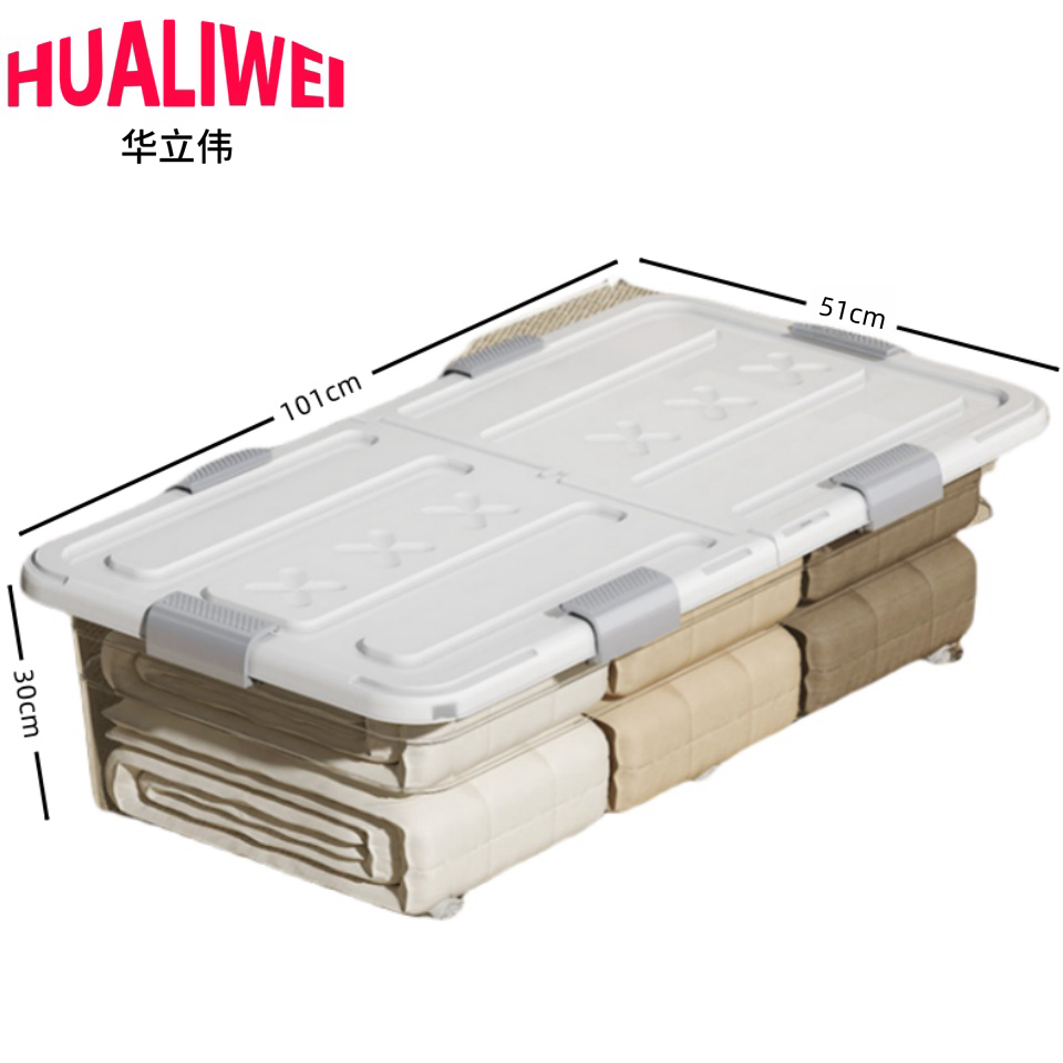 扣盖式收纳箱高清大图