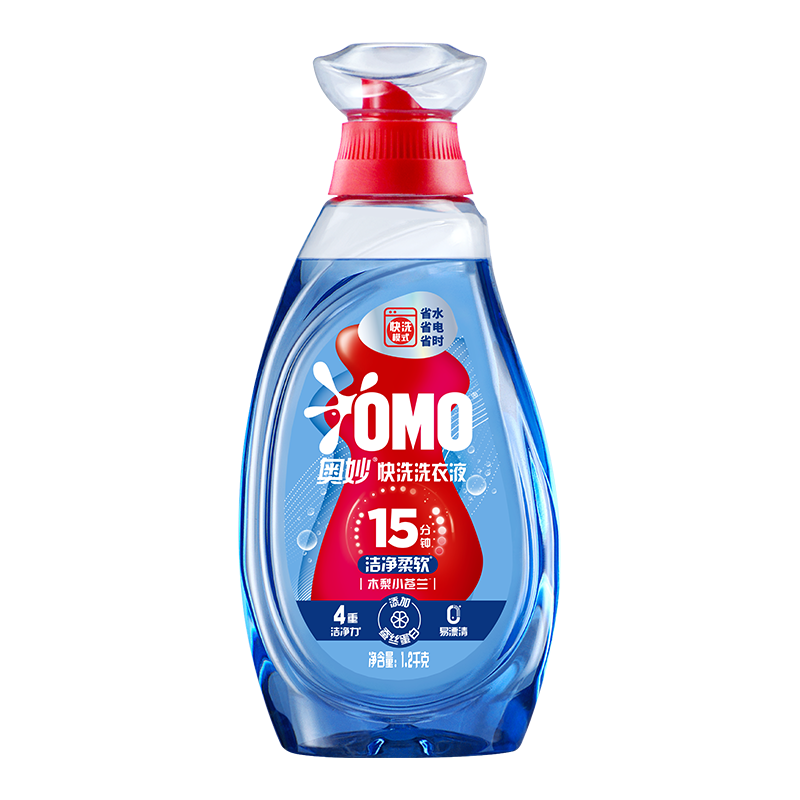 奥妙 快洗洗衣液洁净柔软1.2KG