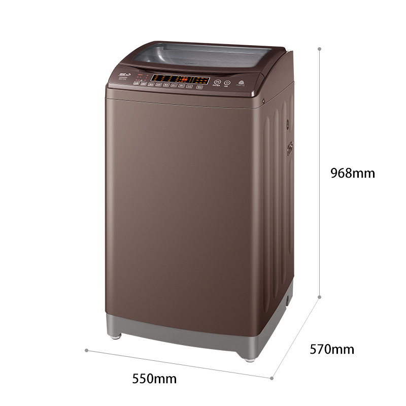 海尔(Haier)ES80BZ969 8公斤 全自动家用波轮洗衣机 直驱变频 双动力系列 洗衣不缠绕 自编程 1级能效