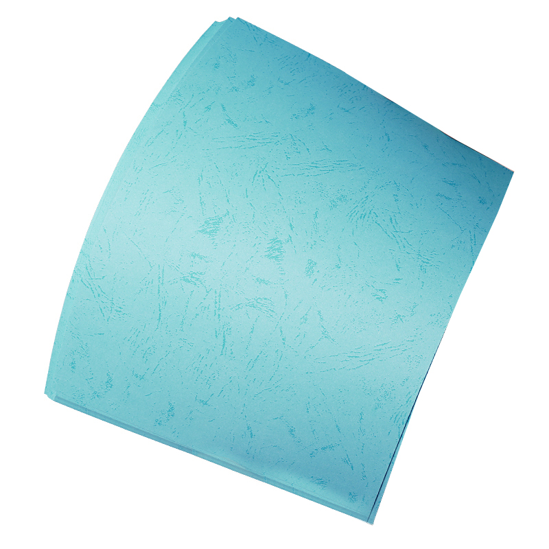菲耐普 皮纹纸 封皮纸 A4 浅蓝 包高清大图