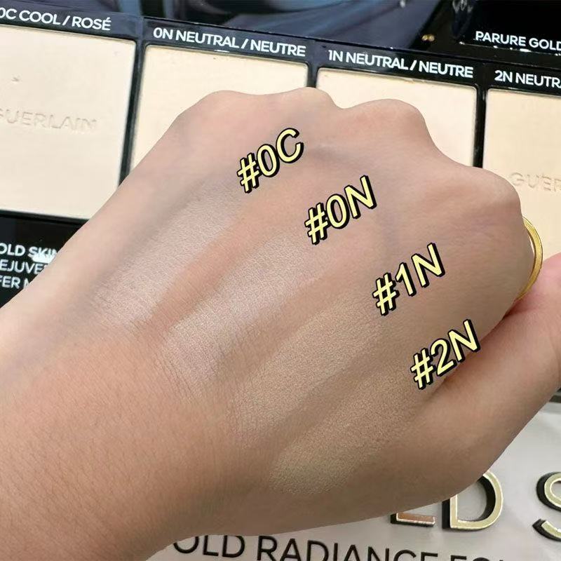 娇兰GUERLAIN进新版金钻修颜粉饼01#8.7g口干湿两用粉饼8.7G适合所有肤质光泽妆效长效持妆轻薄透气自然裸妆高清大图