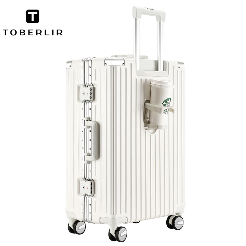 TOBERLIR途柏丽 拉杆箱 080691-20(米白色)20英寸高清大图