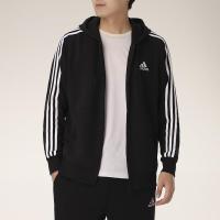 Adidas阿迪达斯男装跑步健身运动服三条纹经典户外休闲透气夹克外套GK9032