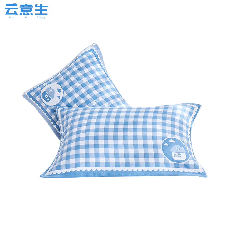 云意生 枕巾 纯棉 50*80cm/对高清大图
