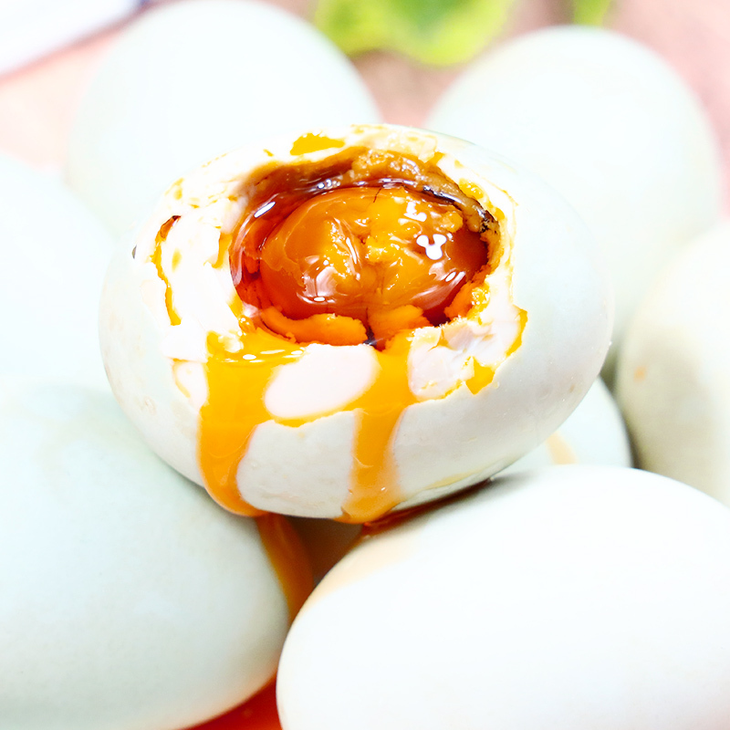 高邮咸鸭蛋4550克x6只买3盒送2只