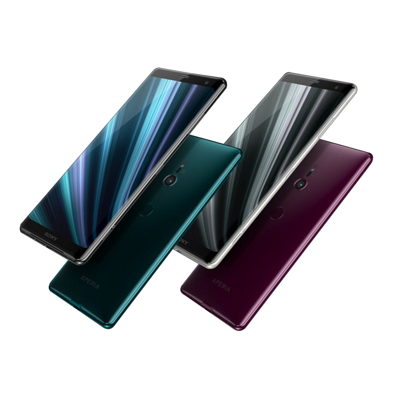 SONY/索尼XZ3(H9493)新款智能手机 港版带发票6+64GB 双卡 移动联通双4G全面屏手机 红色[现货秒发]