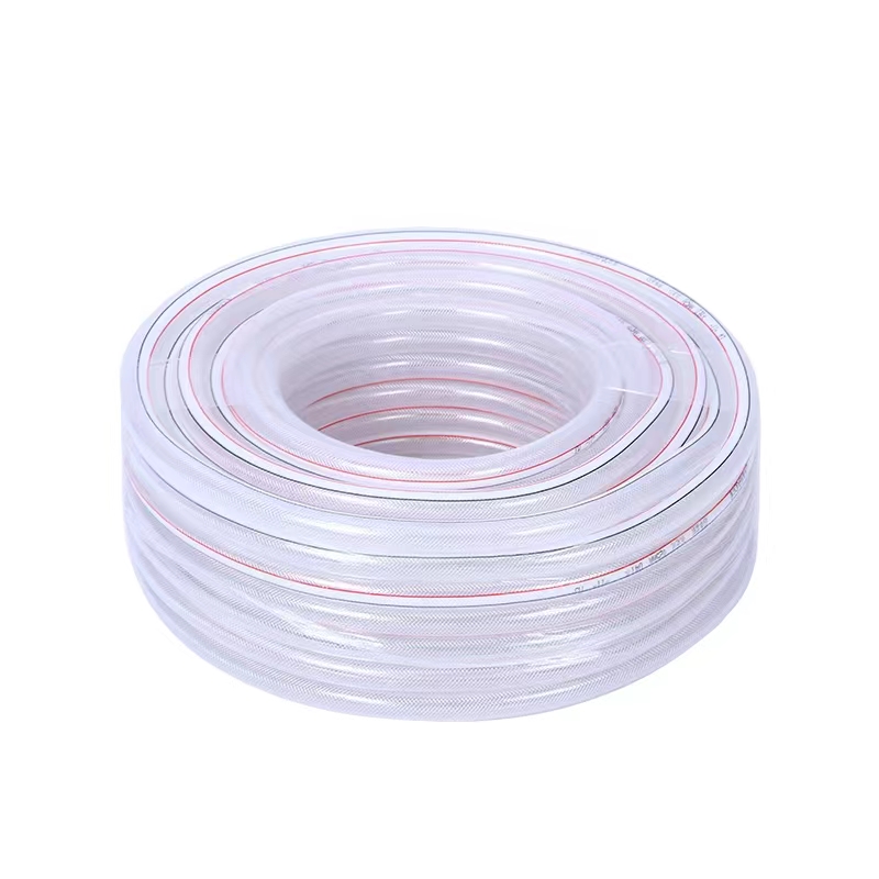 盛京联硕 高压PVC纤维软管防爆抗压塑料软管 内径10mm 壁厚2.5mm 50米 卷高清大图