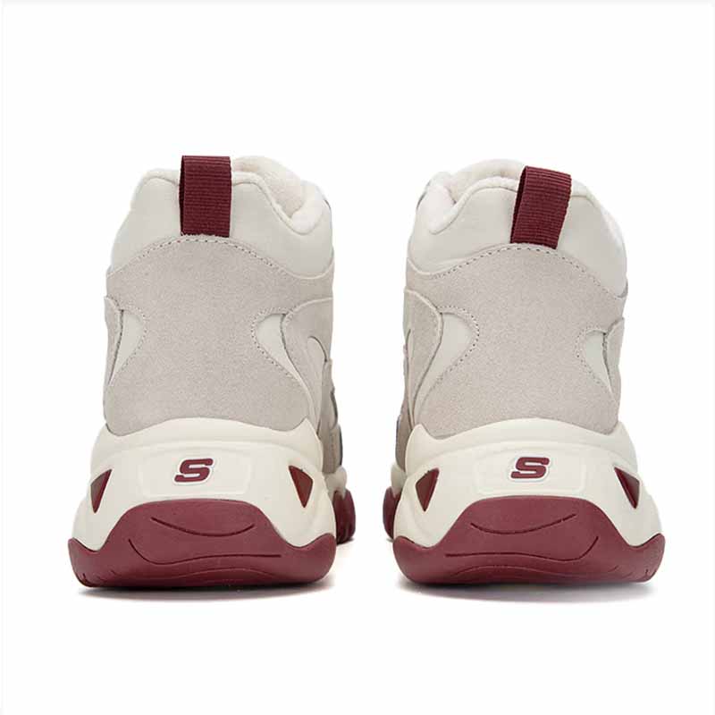 斯凯奇女款休闲熊猫鞋加绒167595/BURG-5.5双高清大图