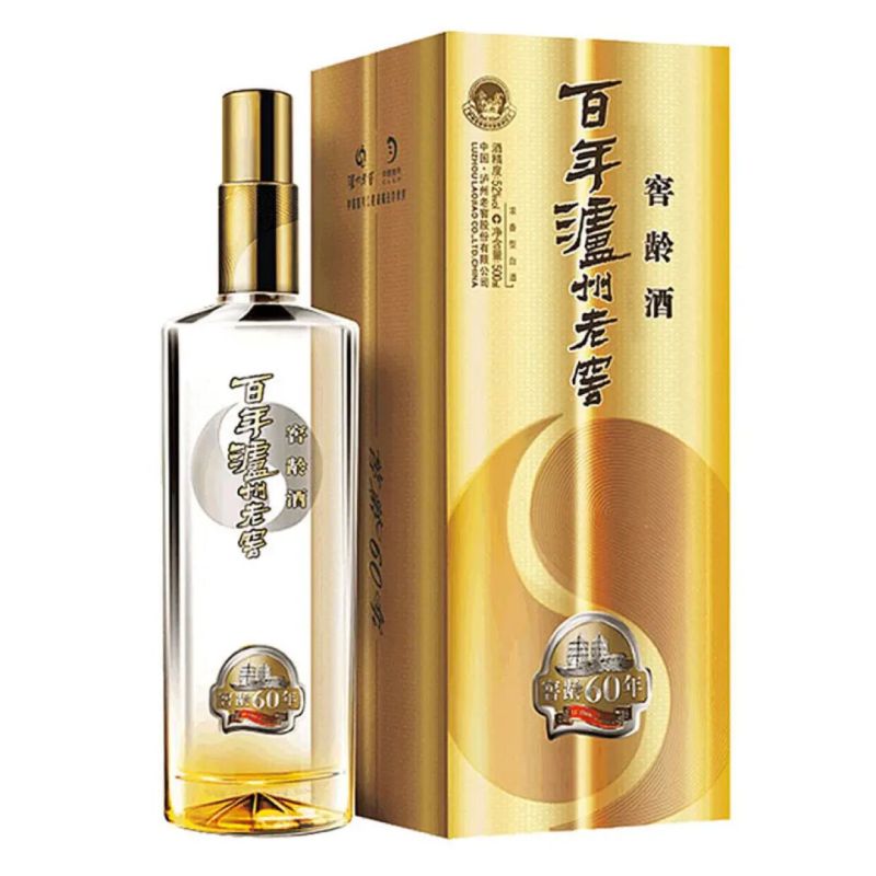 中国白酒 泸州老窖 窖龄酒90年 500ml 泸州老窖窖龄酒浓香型白酒500ml 窖龄90年38度- 返利网