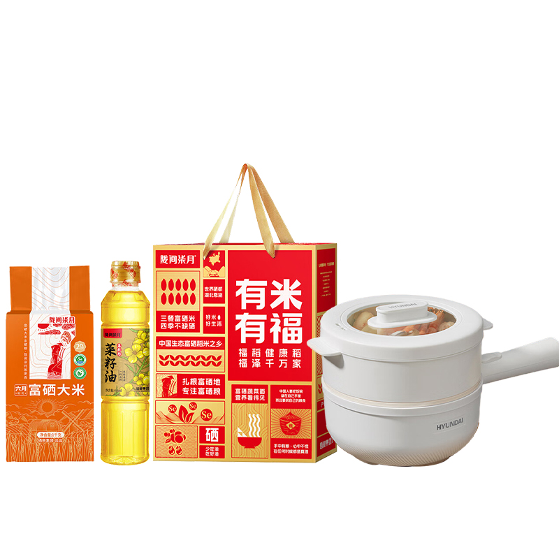 陇间柒月粮油组合1kg+418ml