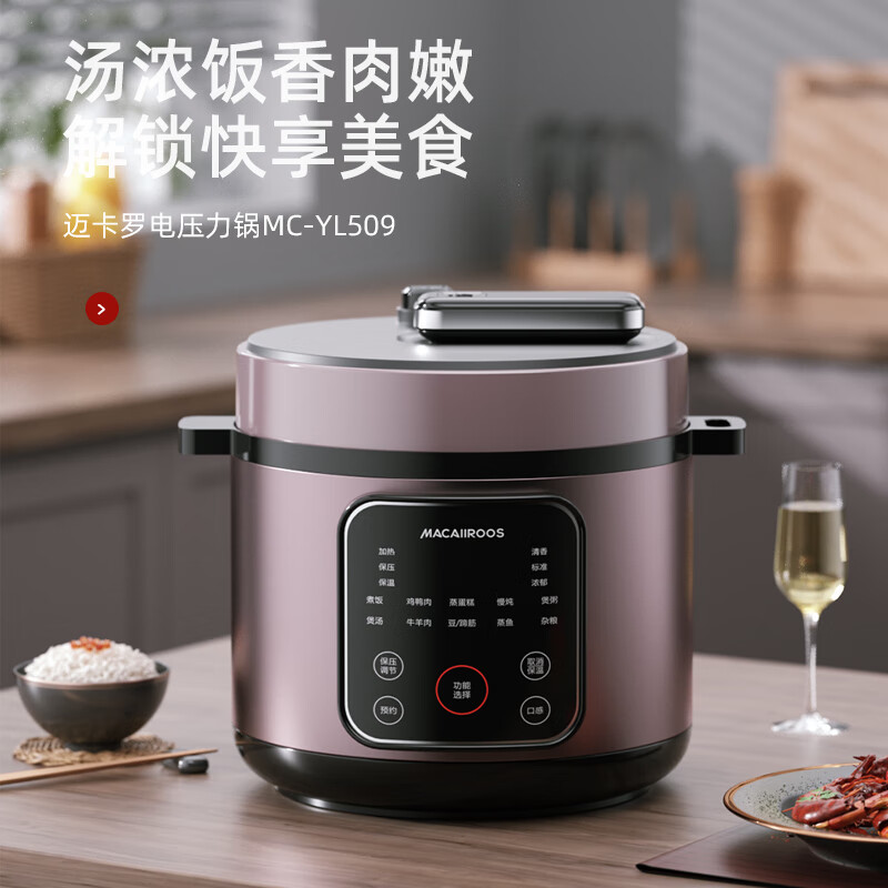 迈卡罗MC-YL509多功能 电压力锅高清大图