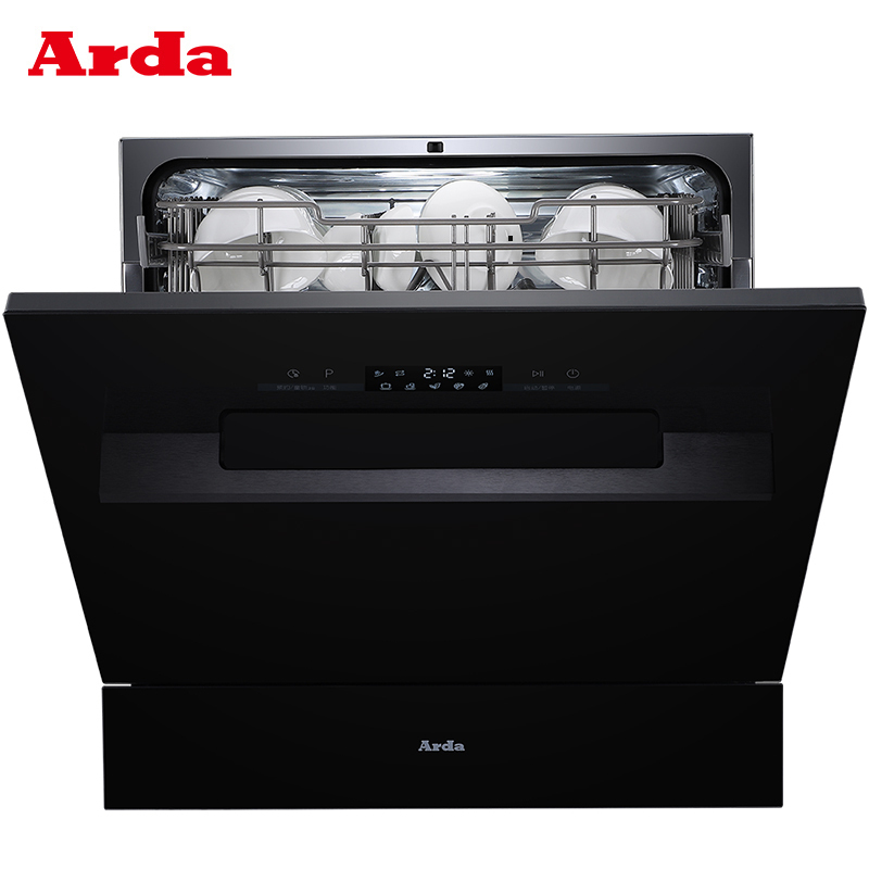 瑞士design Arda洗碗机全自动家用嵌入式台式机热风烘干消毒除菌DW60BIW8B02GBHL