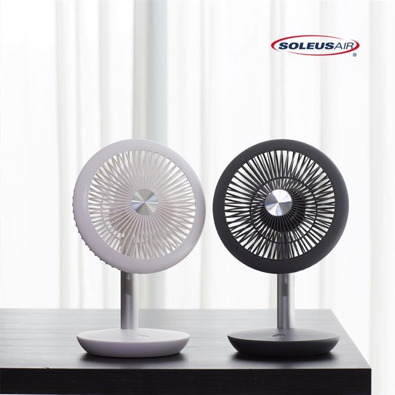 舒乐氏小风扇超静音迷你便携式办公室桌面台式usb充电循环电风扇