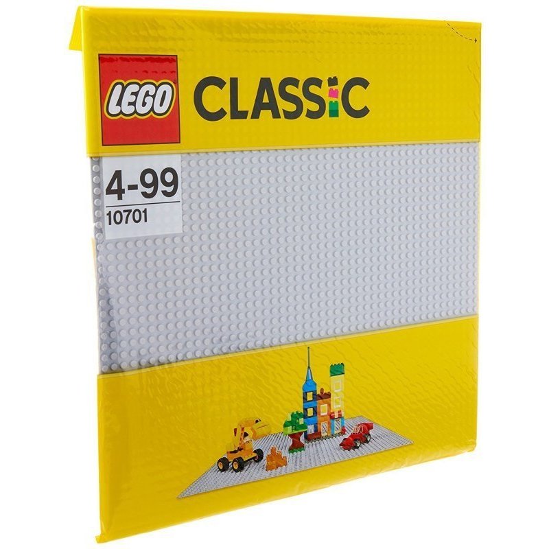 乐高(LEGO)经典系列 经典创意灰色底板 10701 4-99岁 拼装积木配件 塑料 200块以上