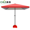 晨磊方伞红色+底座／个