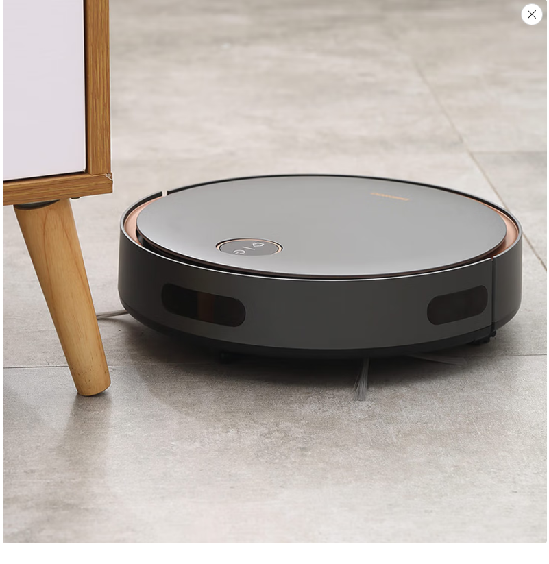 大宇智能扫地机器人自动集尘高效清扫家居清洁好帮手高清大图