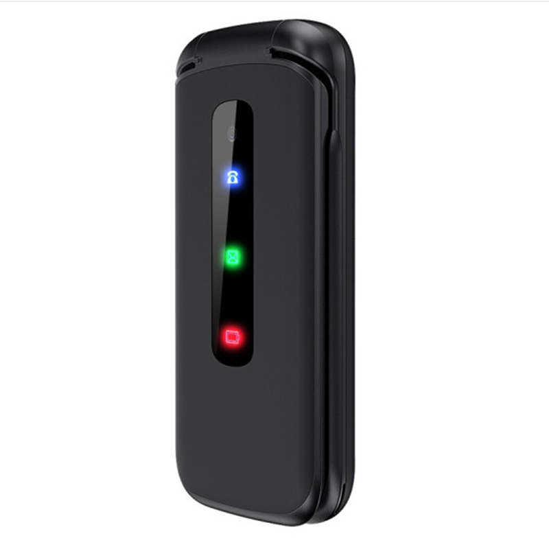 守护宝(上海中兴)K299 黑色 移动联通电信4G老人机 双卡双待 三网4G翻盖老人机 2.8英寸大屏 定位查询 学生备用功能老年机
