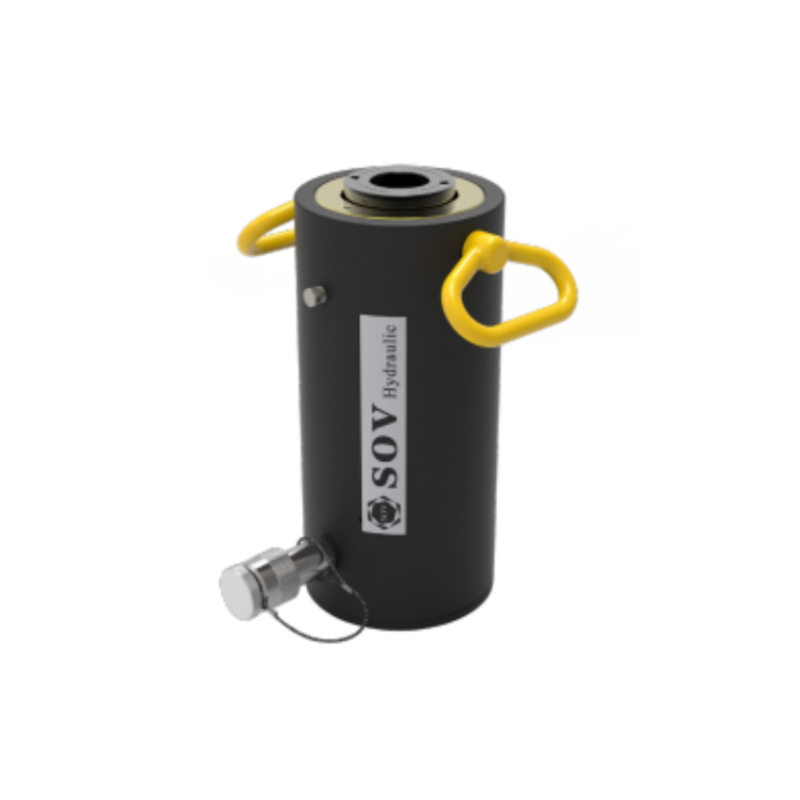 索沃单作用中空液压油缸SOV-MSH-1003;95T高清大图