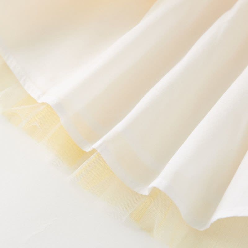 [1件5折价:70]moomoo童装女童裙装夏季新款女中大童休闲洋气网纱半身短裙图片