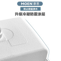 摩恩(MOEN)304不锈钢厨房水槽单槽套餐1MM加厚钢板台上台下水龙头洗碗槽洗菜盆锋锐单槽