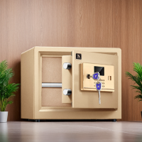 虎王保险箱电子密码30XH-1保管箱中型保险柜保险柜全钢家用入墙首饰文件床头柜
