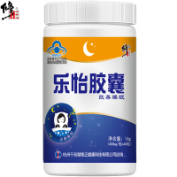 修正 褪黑素乐怡胶囊1盒睡眠含灵芝粉五味子百合酸枣仁茯苓非褪黑素维生素B6片 40粒/瓶