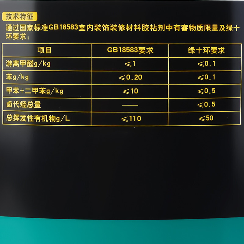 汉高百得(Pattex) 熊猫白胶 多功能白乳胶 手工木工白胶 耐霉防水环保型 快干木板胶 粘接力强 706B 18kg高清大图