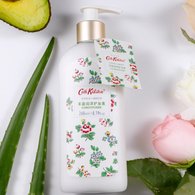 凯思·金德斯顿(Cath Kidston) 绿野芬芳 丰盈润泽护发素260ml
