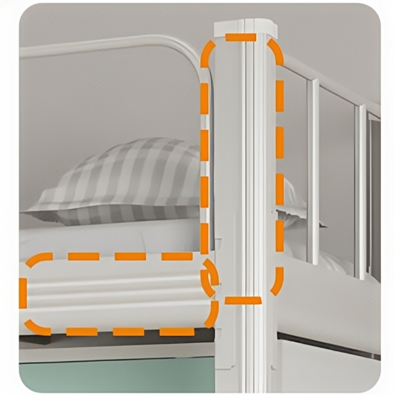 演发 双人床步梯款 张高清大图